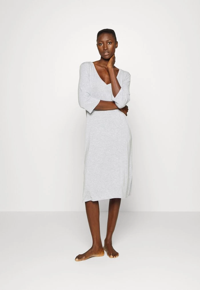Hot Sale 🥰 Anna Field MIDI NIGHTIE - Nightie - Light Grey 🎉 1 Hot Sale 🥰 Anna Field MIDI NIGHTIE - Nightie - Light Grey 🎉