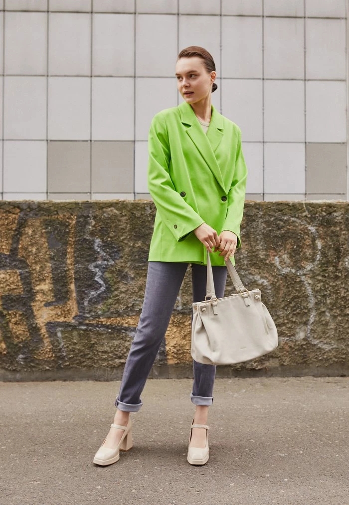 Outlet ⭐ Anna Field Handbag - Light Grey ✔️ 1 Outlet ⭐ Anna Field Handbag - Light Grey ✔️