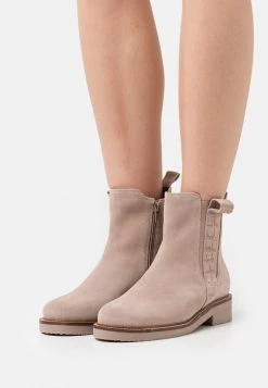 Top 10 ⌛ Anna Field LEATHER - Classic Ankle Boots - Beige ⭐