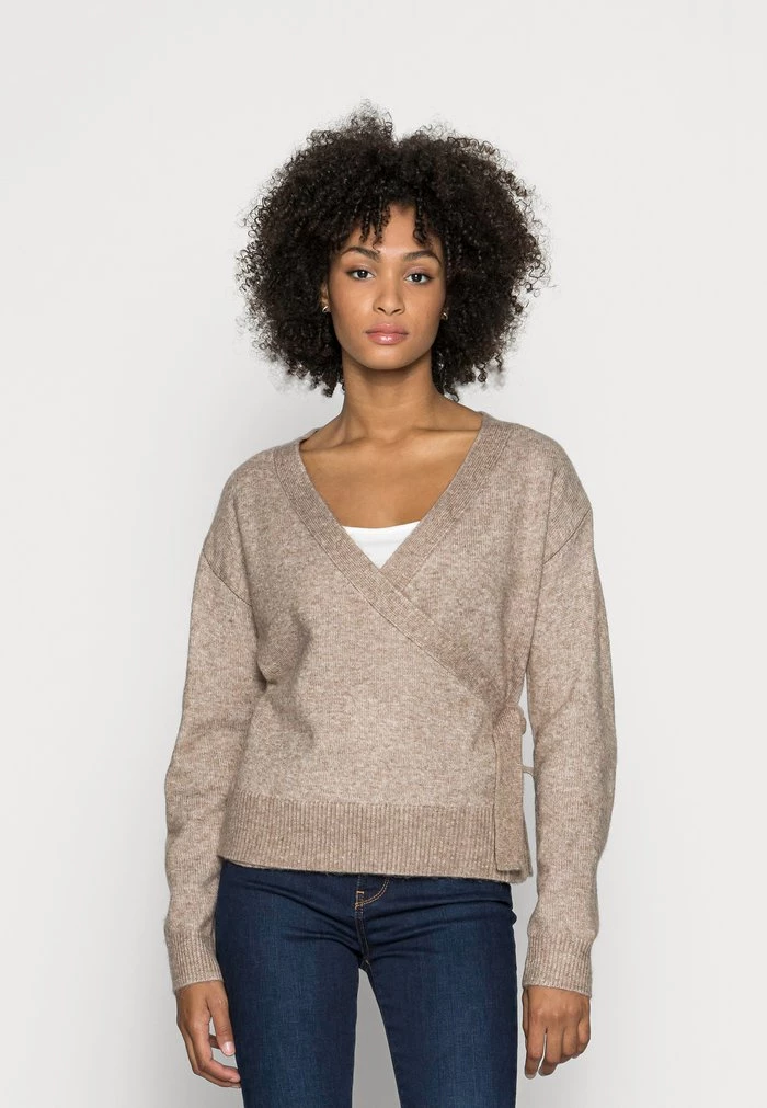 Best reviews of βοΈ Anna Field LOOSE FIT WRAP - Jumper - Taupe π 1 Best reviews of βοΈ Anna Field LOOSE FIT WRAP - Jumper - Taupe π