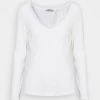 Buy 🎁 Anna Field Long Sleeved Top - Offwhite 🥰 -My Luxe Wardrobe Sales Store 00da56a4f6994e0296a6338890504cc5