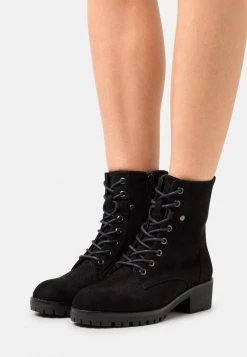 Promo 🛒 Anna Field Lace-up Ankle Boots - Black 🔥