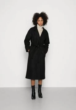 Buy ❤️ Anna Field BELTED COAT - Classic Coat - Black 🥰
