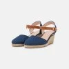 Brand new ⌛ Anna Field Wedge Sandals - Dark Blue ✨ -My Luxe Wardrobe Sales Store 02dbd2500bd044cba0a5dbaf5748ccc7