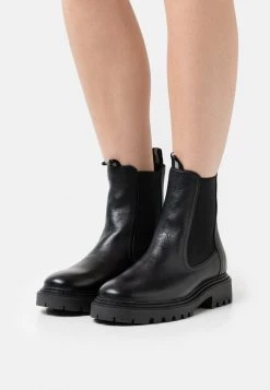 Outlet 😍 Anna Field LEATHER - Classic Ankle Boots - Black ✨