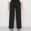 Best Sale ✨ Anna Field Belted Wide Leg Trousers - Trousers - Black 👍
