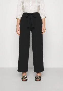 Best Sale ✨ Anna Field Belted Wide Leg Trousers - Trousers - Black 👍