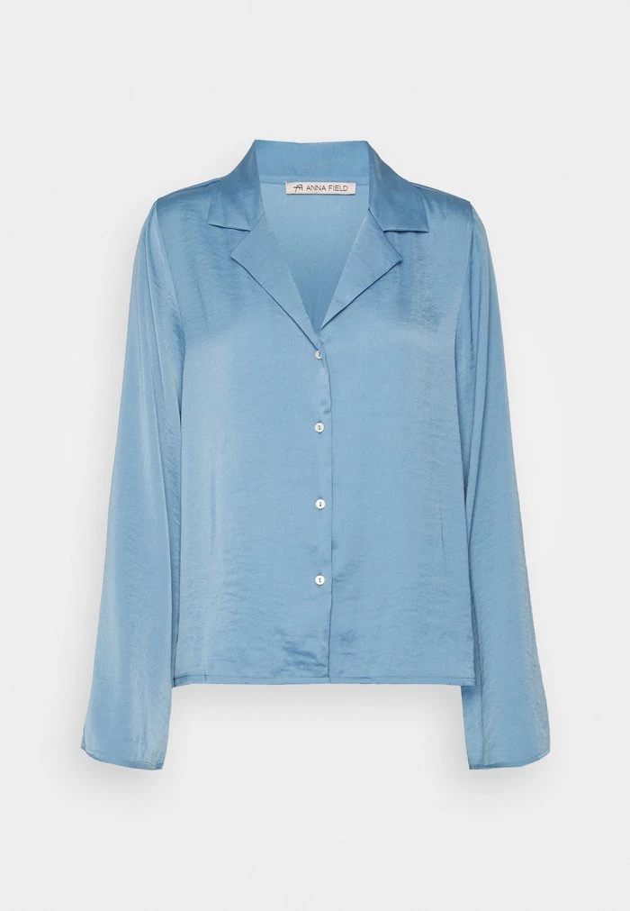 Best Sale π Anna Field HAMMERED SATIN PJ SET - Pyjama Set - Blue β¨ 2 Best Sale π Anna Field HAMMERED SATIN PJ SET - Pyjama Set - Blue β¨ - Image 2