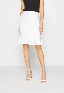 Best deal ⌛ Anna Field Pencil Skirt - White 🎉