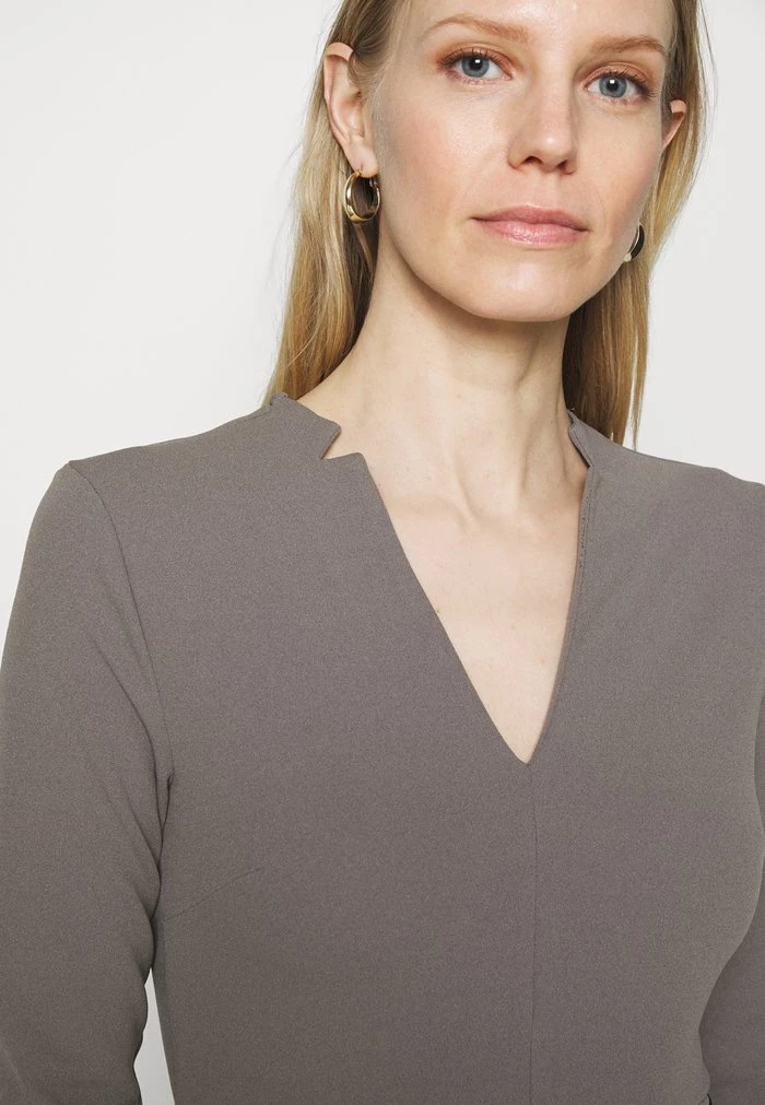 Best Pirce 🔥 Anna Field Shift Dress - Mottled Dark Grey 🛒 4 Best Pirce 🔥 Anna Field Shift Dress - Mottled Dark Grey 🛒 - Image 4