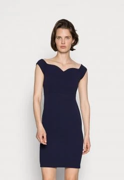 Best deal ❤️ Anna Field OCCASION OFF SHOULDER MINI DRESS - Day DRESS - Dark Blue 👏