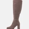 Deals ✨ Anna Field High Heeled Boots - Taupe ✔️ -My Luxe Wardrobe Sales Store 08ae24efc4214658b5e063ffe26efb45
