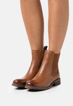 Coupon 🧨 Anna Field LEATHER - Classic Ankle Boots - Cognac ⌛