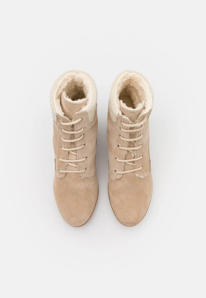 Budget π Anna Field LEATHER WINTER BOOT - Wedge Ankle Boots - Camel π 5 Budget π Anna Field LEATHER WINTER BOOT - Wedge Ankle Boots - Camel π - Image 5