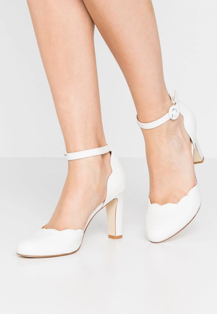 Best Pirce 🎉 Anna Field LEATHER PUMPS - High Heels - White 💯 1 Best Pirce 🎉 Anna Field LEATHER PUMPS - High Heels - White 💯