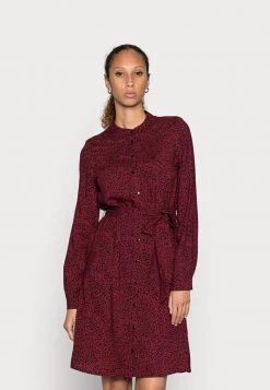 Best Pirce π₯° Anna Field Shirt Dress - Bordeaux/black π