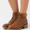 Best Sale 🛒 Anna Field WINTER BOOT - Ankle Boots - Cognac ⭐