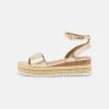 New π Anna Field Sandals - Gold β 7 New π Anna Field Sandals - Gold β -My Luxe Wardrobe Sales Store 0fbf300390ab4d8fb48c7148f86b8a7d