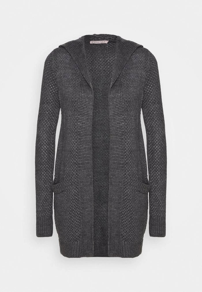 Outlet π Anna Field Cardigan - Dark Grey Melange π 5 Outlet π Anna Field Cardigan - Dark Grey Melange π - Image 5