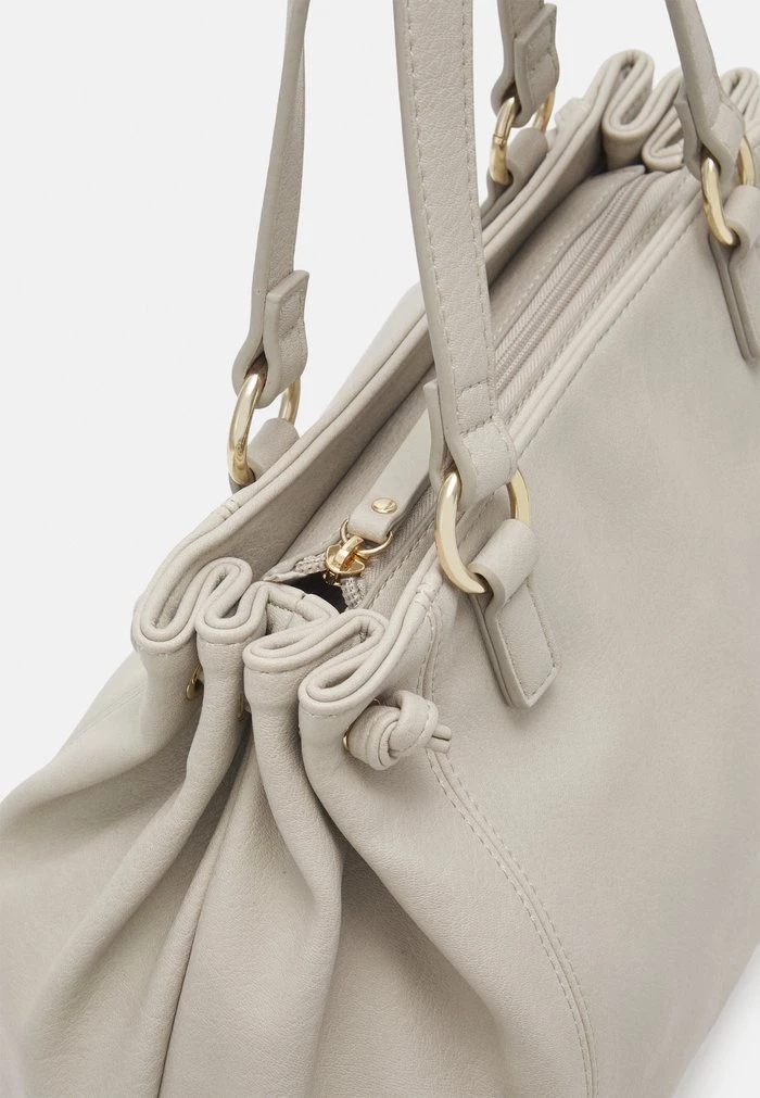 Outlet ⭐ Anna Field Handbag - Light Grey ✔️ 6 Outlet ⭐ Anna Field Handbag - Light Grey ✔️ - Image 6