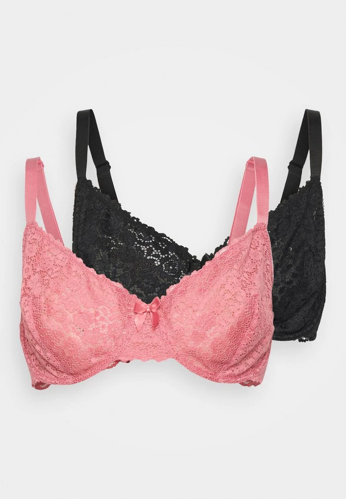 Coupon 😉 Anna Field 2 PACK - Underwired Bra - Black/pink ❤️ 5 Coupon 😉 Anna Field 2 PACK - Underwired Bra - Black/pink ❤️ - Image 5