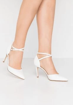 Coupon ✔️ Anna Field LEATHER PUMPS - High Heels - White 🛒