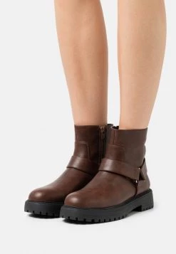 Top 10 🎉 Anna Field Platform Ankle Boots - Dark Brown 🔔