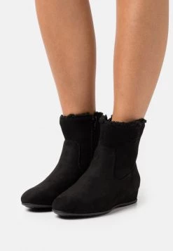 Brand new ❤️ Anna Field WINTER BOOTIES - Classic Ankle Boots - Black 👍