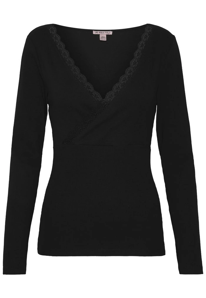 New 😍 Anna Field Long Sleeved Top - Black 🌟 4 New 😍 Anna Field Long Sleeved Top - Black 🌟 - Image 4