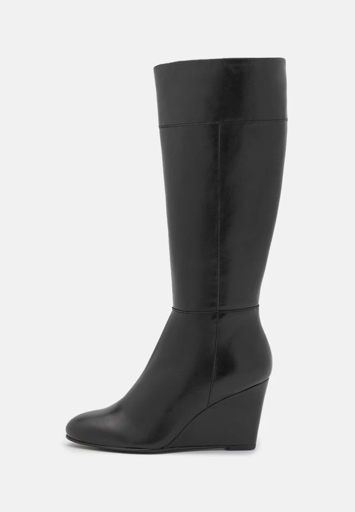 Promo π Anna Field LEATHER - Wedge Boots - Black π₯ 2 Promo π Anna Field LEATHER - Wedge Boots - Black π₯ - Image 2