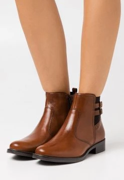 Outlet 🌟 Anna Field LEATHER - Classic Ankle Boots - Cognac 😍