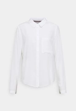 Brand new 🌟 Anna Field Basic Blouse With Pocket - Button-down Blouse - Off-white ✔️
