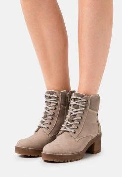 Promo ✨ Anna Field LEATHER - Ankle Boots - Khaki ✔️
