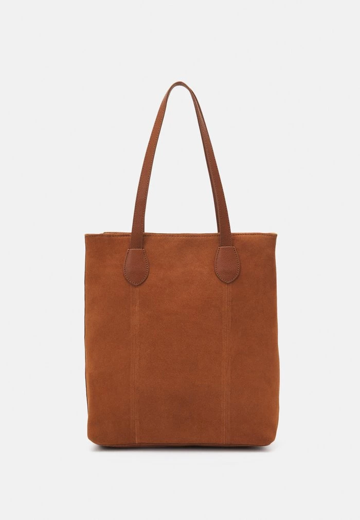 Best Sale ❤️ Anna Field LEATHER - Tote Bag - Cognac 🤩 1 Best Sale ❤️ Anna Field LEATHER - Tote Bag - Cognac 🤩
