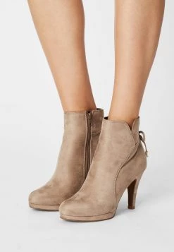 Cheapest ❤️ Anna Field COMFORT - High Heeled Ankle Boots - Taupe 👏