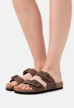 Deals 👍 Anna Field Slippers - Dark Brown 🧨