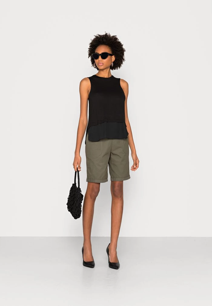 Cheap π― Anna Field Print T-shirt - Black 𧨠2 Cheap π― Anna Field Print T-shirt - Black 𧨠- Image 2