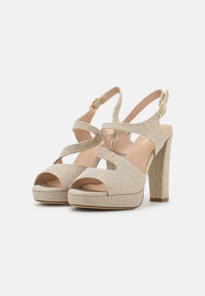 Discount π Anna Field High Heeled Sandals - Gold β 3 Discount π Anna Field High Heeled Sandals - Gold β - Image 3