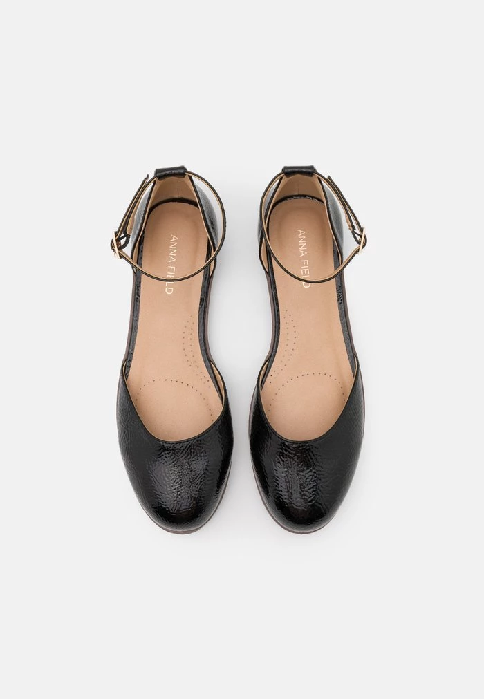 Deals 👏 Anna Field COMFORT - Ankle Strap Ballet Pumps - Black ❤️ 6 Deals 👏 Anna Field COMFORT - Ankle Strap Ballet Pumps - Black ❤️ - Image 6