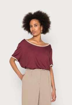 Best Sale ✨ Anna Field Basic T-shirt - Dark Red ⭐