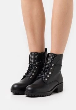 Discount 👍 Anna Field Lace-up Ankle Boots - Black ⭐
