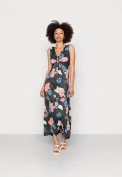 Deals ✨ Anna Field Maxi Dress - Black/pink/blue ⌛