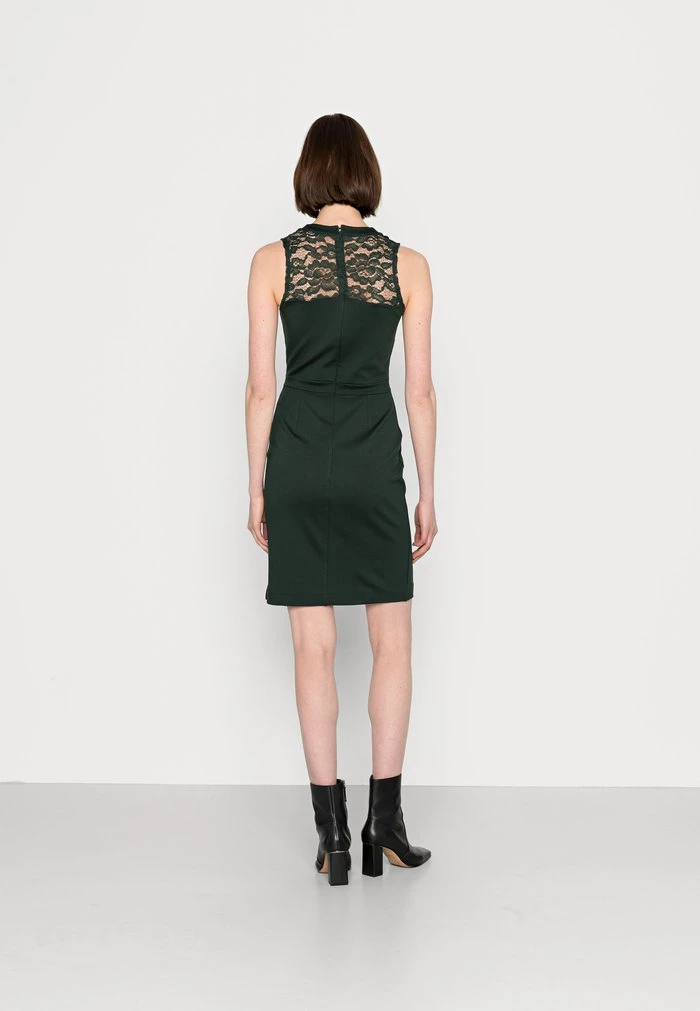 Outlet 🌟 Anna Field LACE INSERT SLEEVELESS FRONT SLIT DRESS - Jersey DRESS 🤩 - Dark Green ❤️ 3 Outlet 🌟 Anna Field LACE INSERT SLEEVELESS FRONT SLIT DRESS - Jersey DRESS 🤩 - Dark Green ❤️ - Image 3