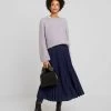 Best Sale 😍 Anna Field Plisse A-line Midi Skirt - A-line Skirt - Maritime Blue 🧨 -My Luxe Wardrobe Sales Store 209f8122023c493e962f16a4f655345c