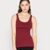 Cheapest ⌛ Anna Field BASIC TANK 3er Pack - Top - Black/white/dark Red 🤩 -My Luxe Wardrobe Sales Store 20c391677a064670ac19645c762da914