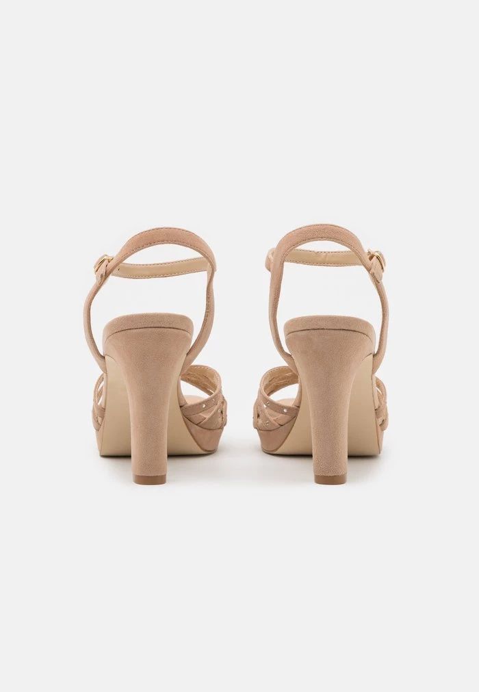 Wholesale 🎉 Anna Field LEATHER - High Heeled Sandals - Beige 🔥 4 Wholesale 🎉 Anna Field LEATHER - High Heeled Sandals - Beige 🔥 - Image 4