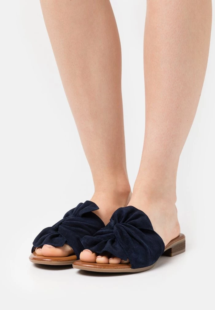 Hot Sale ✔️ Anna Field LEATHER - Mules - Blue 😀 1 Hot Sale ✔️ Anna Field LEATHER - Mules - Blue 😀