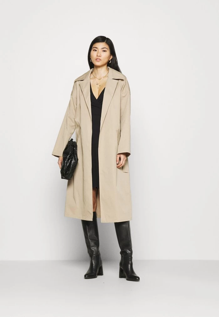 Hot Sale ✔️ Anna Field Quarter Sleeves Wrap Mini Dress 🎁 - Jersey Dress - Black 💯 2 Hot Sale ✔️ Anna Field Quarter Sleeves Wrap Mini Dress 🎁 - Jersey Dress - Black 💯 - Image 2