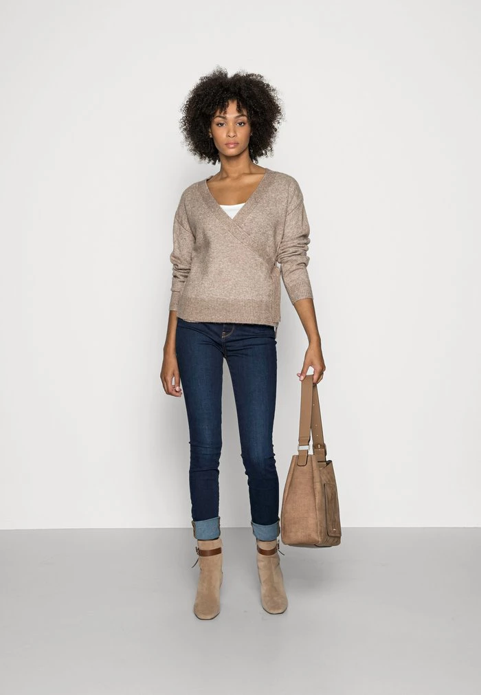 Best reviews of βοΈ Anna Field LOOSE FIT WRAP - Jumper - Taupe π 2 Best reviews of βοΈ Anna Field LOOSE FIT WRAP - Jumper - Taupe π - Image 2