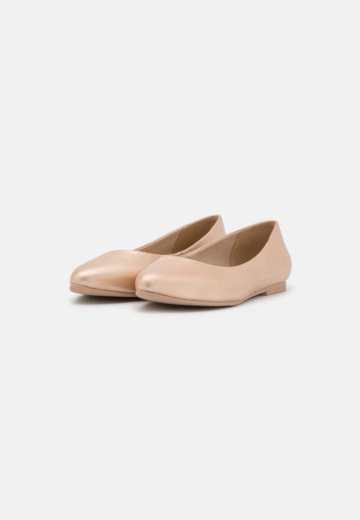 Best Sale ๐ Anna Field LEATHER - Ballet Pumps - Rose Gold Coloured โจ 3 Best Sale ๐ Anna Field LEATHER - Ballet Pumps - Rose Gold Coloured โจ - Image 3